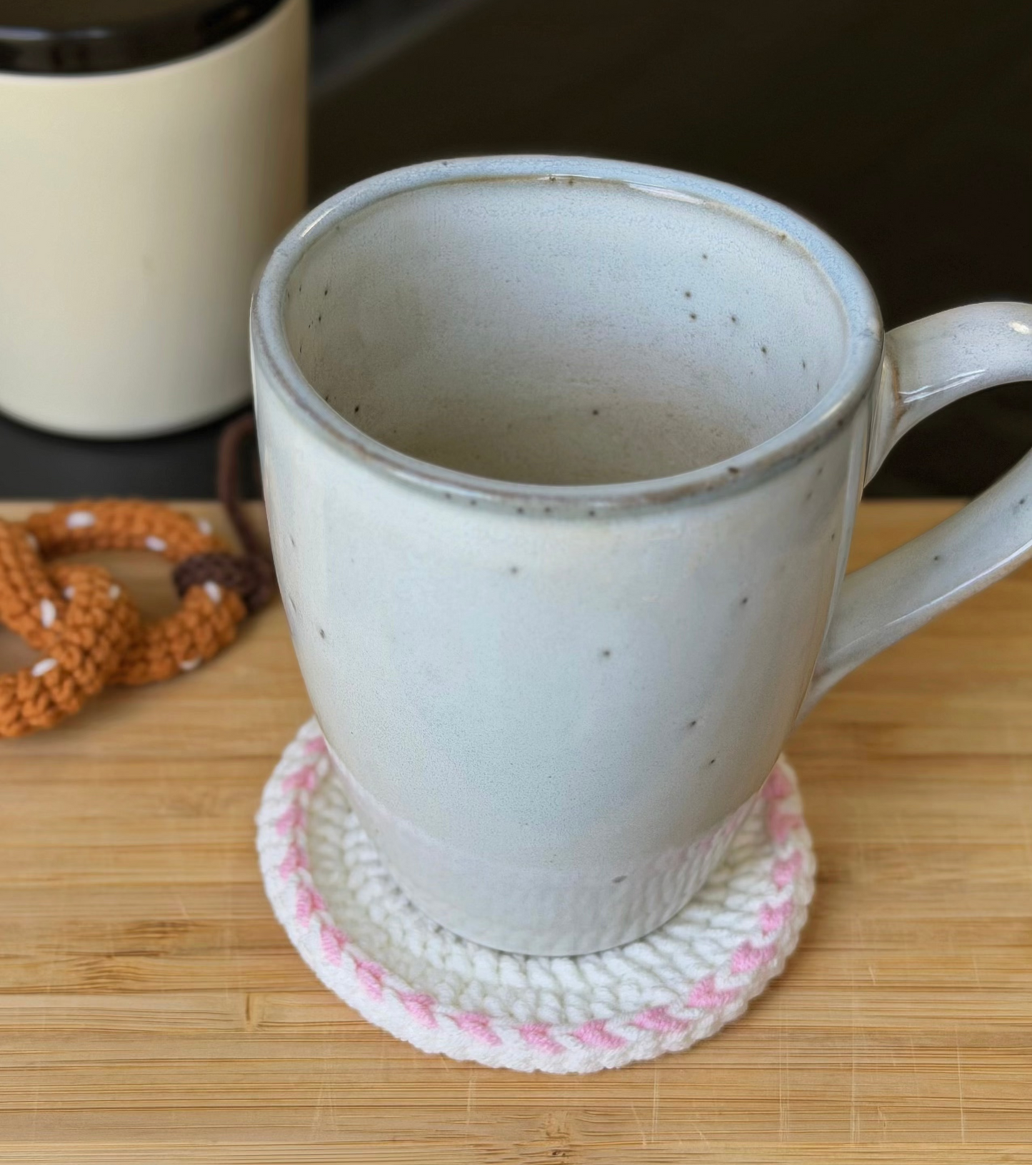 Two-Tone Handwoven Coaster