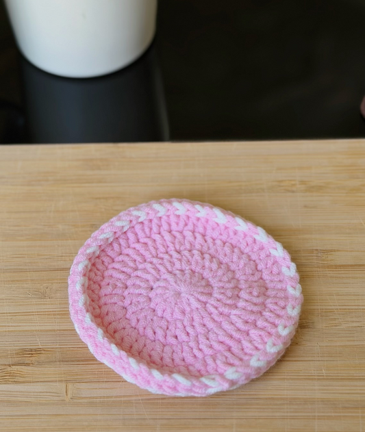 Two-Tone Handwoven Coaster